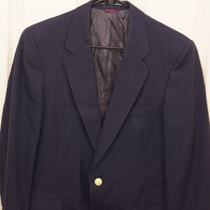 Dior Navy Blazer with Gold Buttons